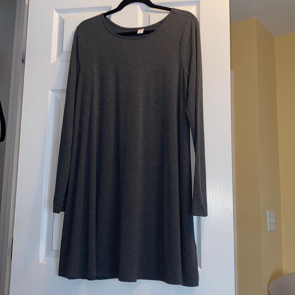 Long sleeve T-shirt dress from old navy